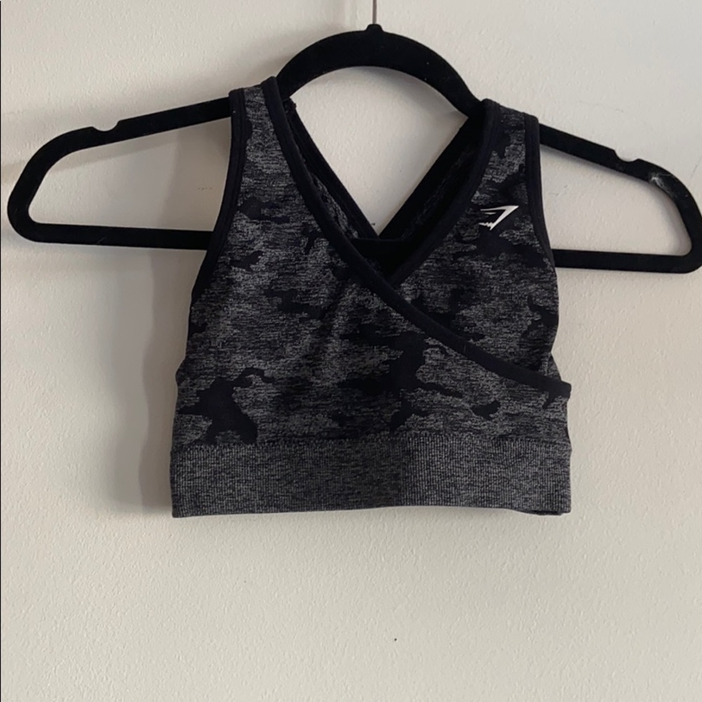 Gymshark Camo Sports Bra